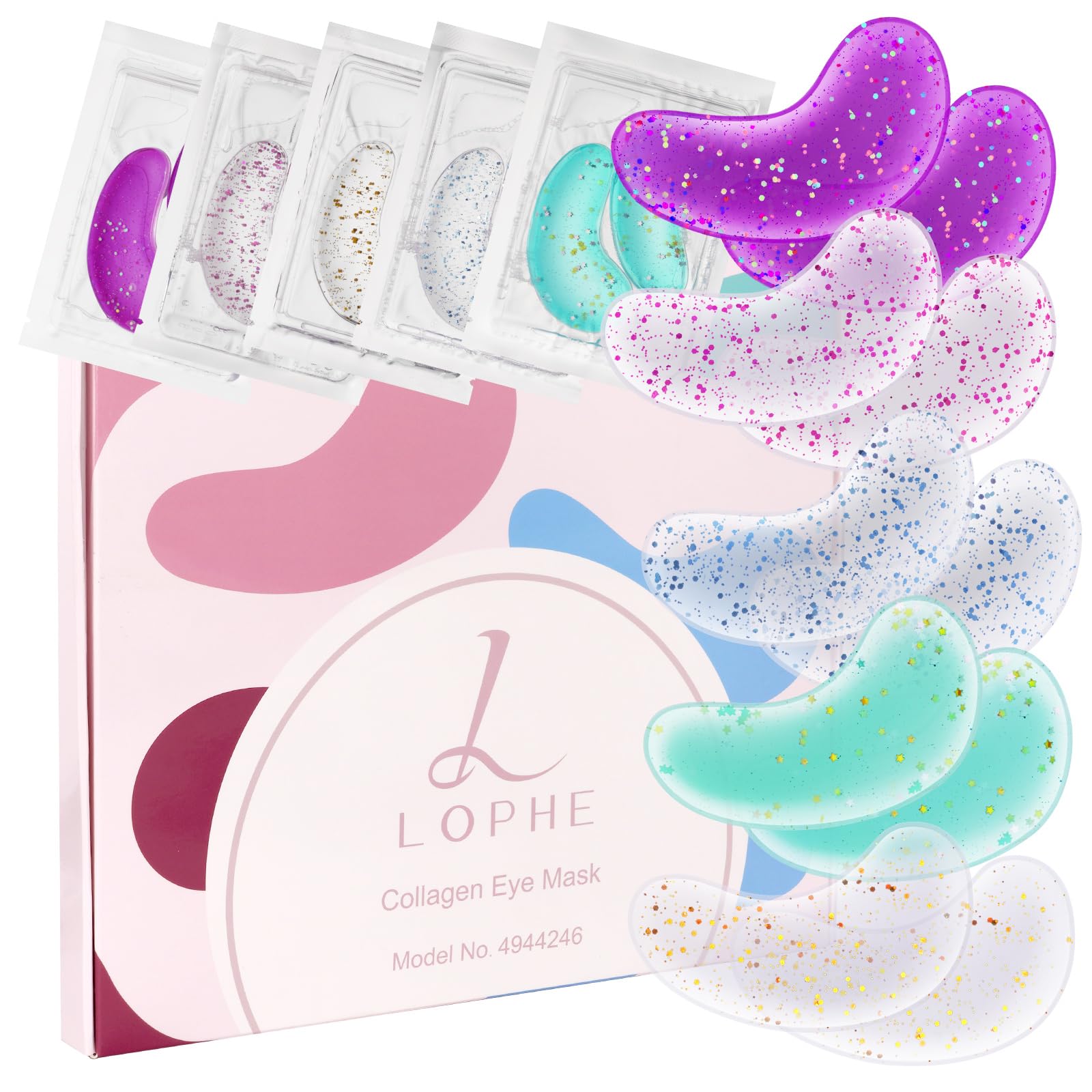 LOPHE 30 works 5 Color Under Eye Patches