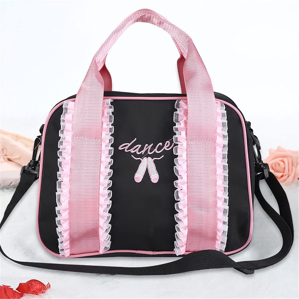 et Ba, Dance Backpack, irls Duffel Bas for Sto et Shoes and Leotards, Hair Aries and Water Boles