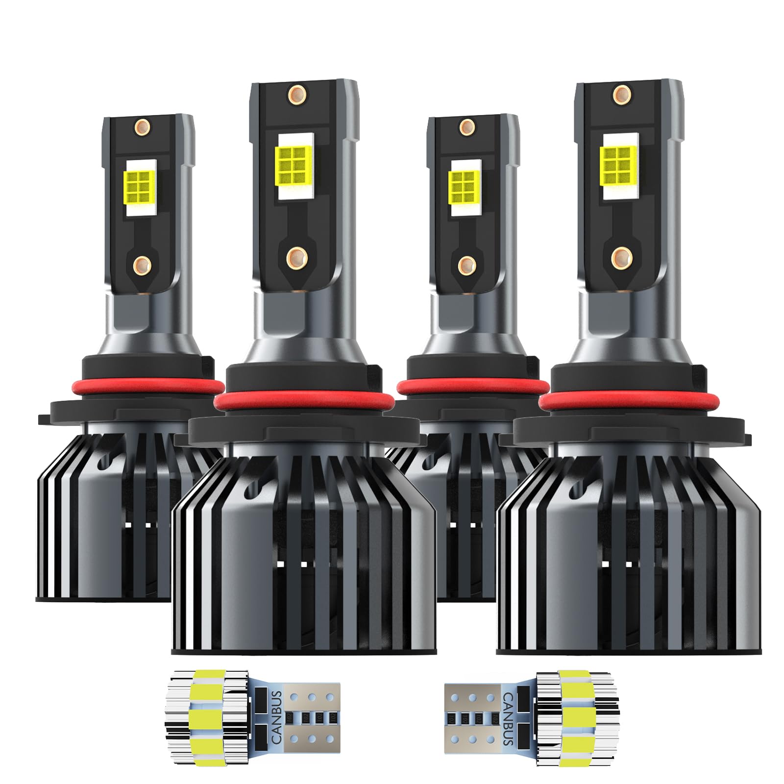 For Toyota Highlander 2001-2007 Light Bulbs,License Plate Lights,Plug &amp; Play,IP68 Waterproof,6 Pcs