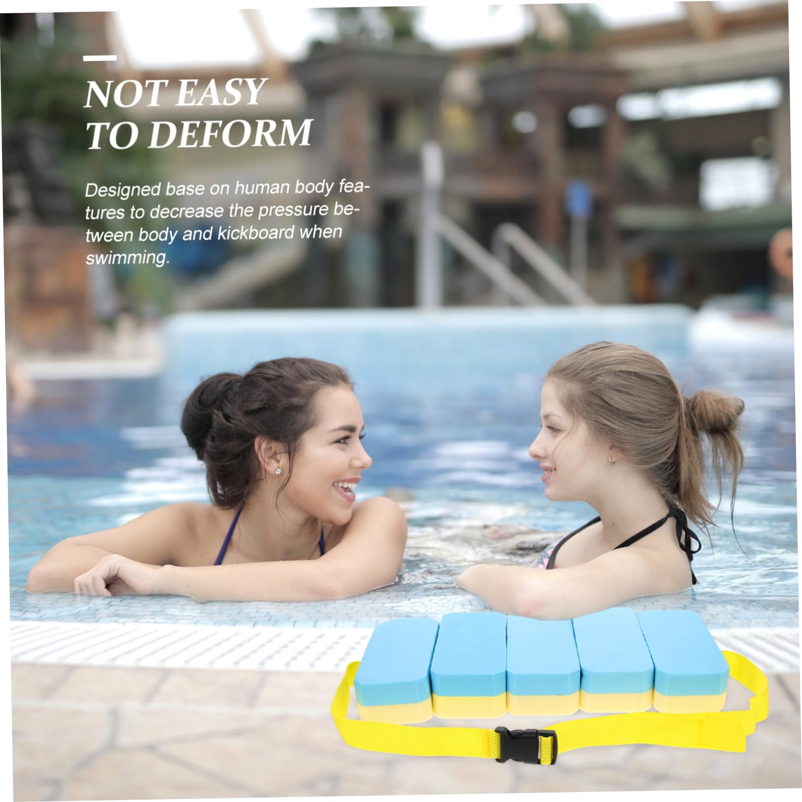 HEMOTON Buoyancy Plate Belt Swim Floatation for Kids Eva 5 Pieces Adjustable for Kids' Pool