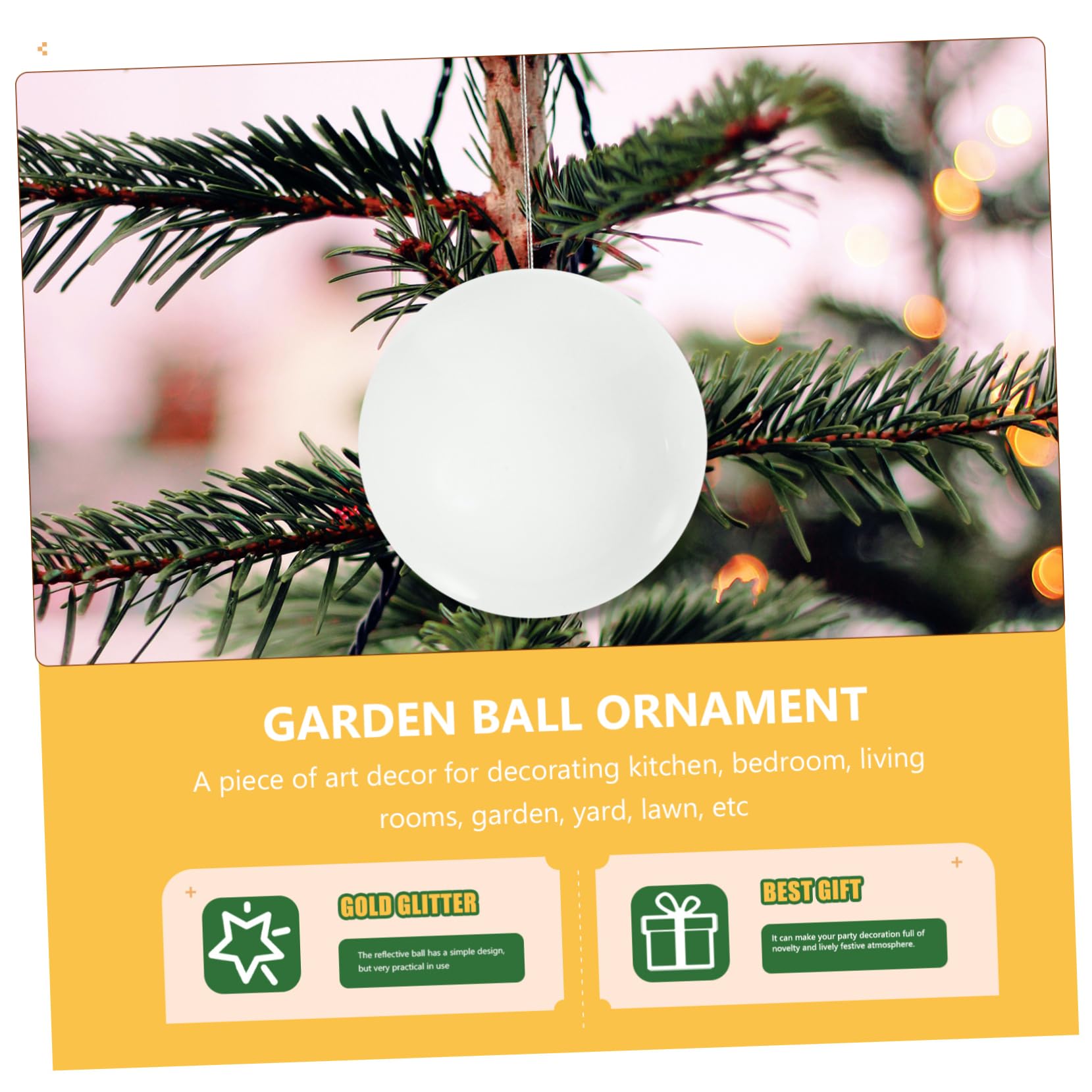 STOBAZA 5pcs Outdoor Stainless Steel Gazing Balls Reflective Garden Globes Polished Balls for Home Decor