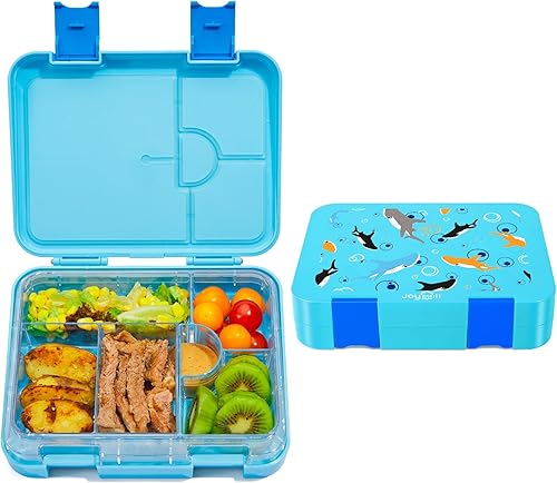 JOYHILL Lonchera para niños, lonchera Bento a prueba de fugas con 4-6 compartimentos, contenedores de almuerzo sin BPA Bento Box para adultos y disponible en Yaxa Peru