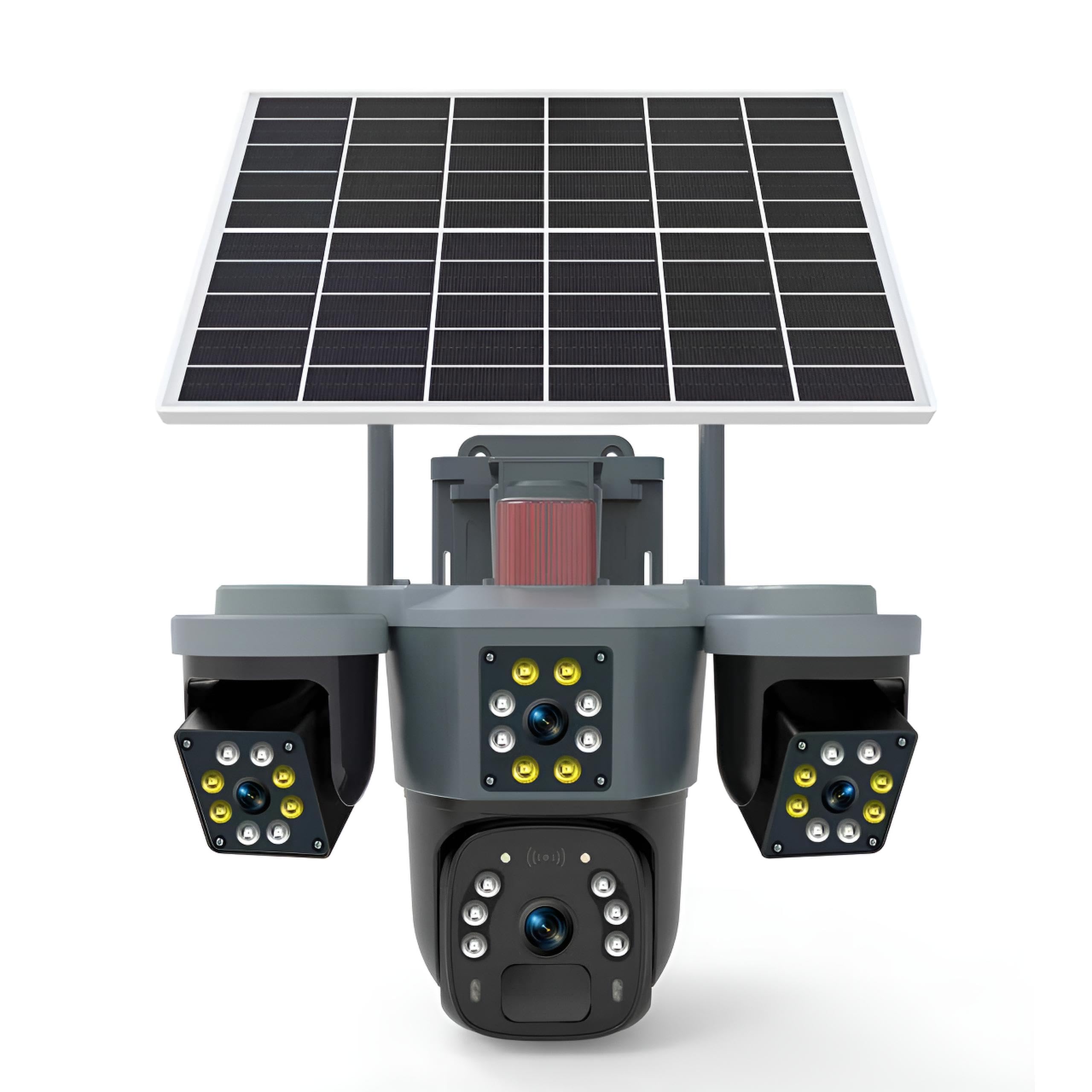 15MP Solar 4G 3-Lens PTZ Outdoor Camera | 8W Solar Panel | Night Vision | 355° Pan | 95° Tilt | Motion Detection | Two-Way Audio | Waterproof | 256GB microSD Support (Card Not Supplied)-image-22