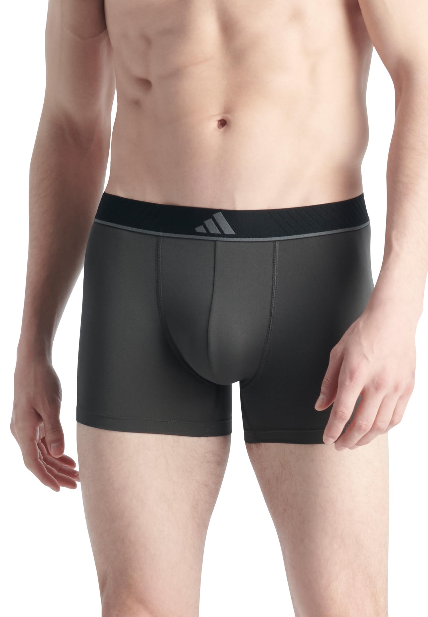 Adidas Performance Stretch Cotton Trunk Underwear (3-Pack) Designed for Active Comfort and All Day Wear. Maillot Homme (Lot de 3)