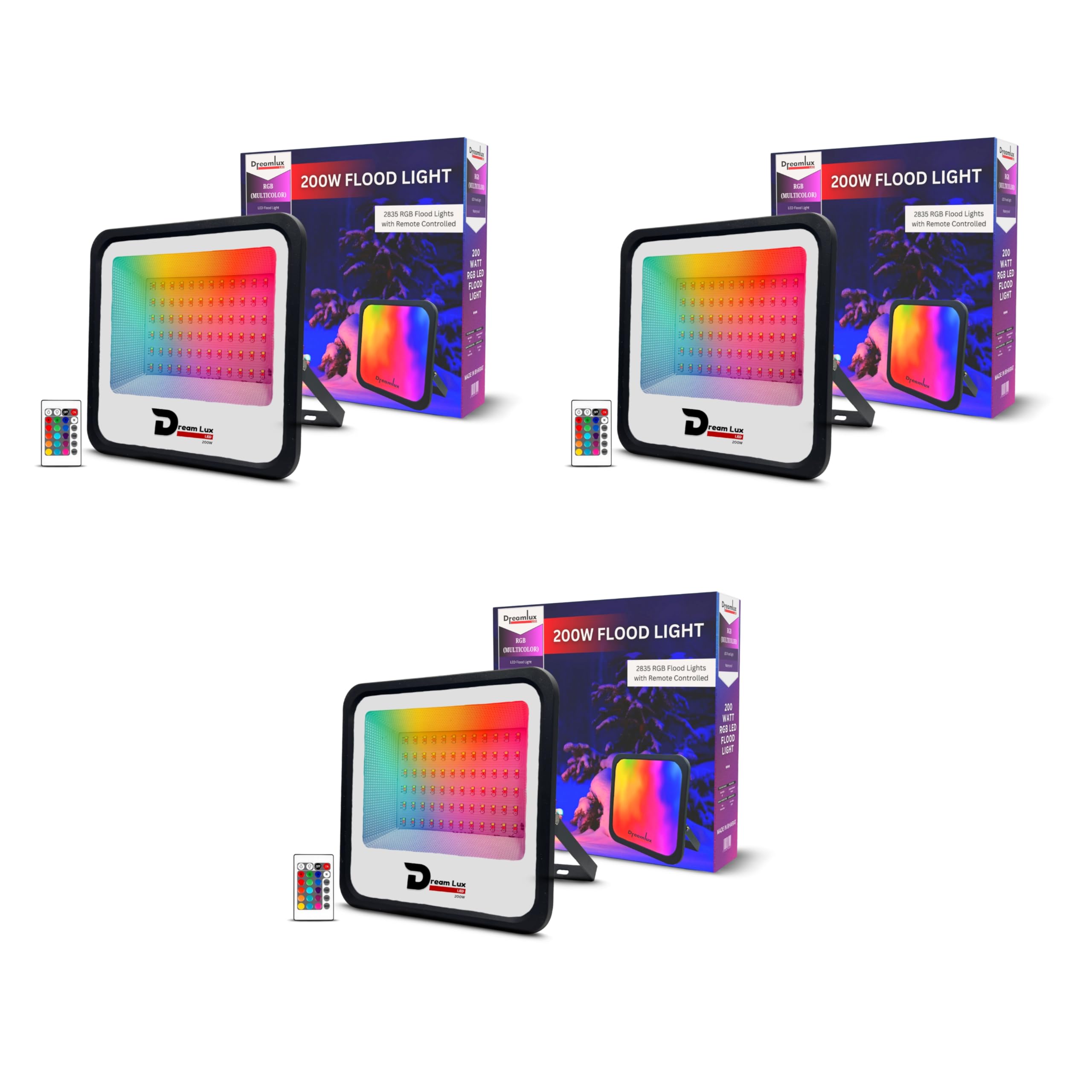 Dreamlux RGB Flood Light - Waterproof & Energy Efficient -21
