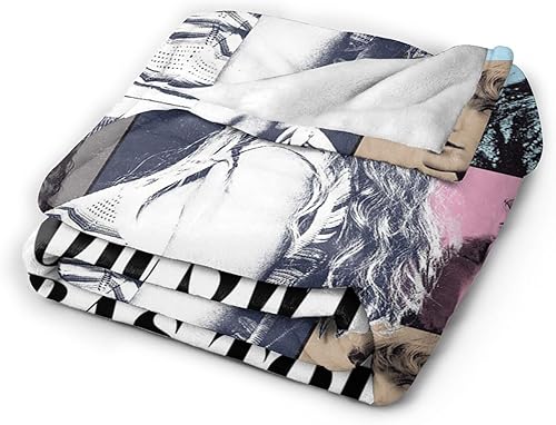 Miniatura 2 de Manta de cantante ultra suave, mercancía para decoración de fiesta de dormitorio, regalos para fanáticos, 80 x 60 pulgadas