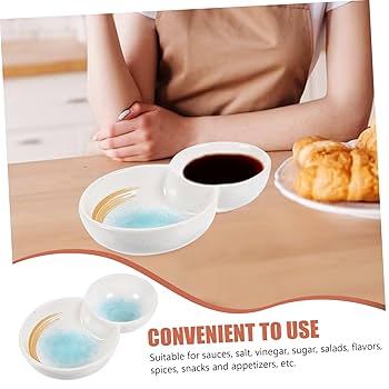 Amazon｜GAXIRE 連結母子丼 皿 コンパートメントソース