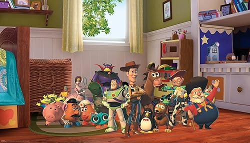 RoomMates Disney Toy Story - Mural para despegar y pegar, RMK12385M