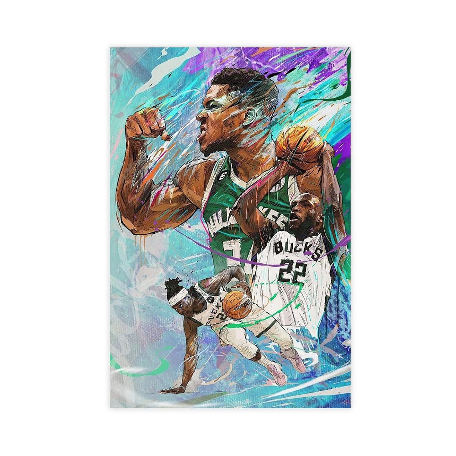 shangyang Giannis Middleton Holiday Canvas Poster Bedroom Decor Sports gift Unframe:12x18inch(30x45cm)