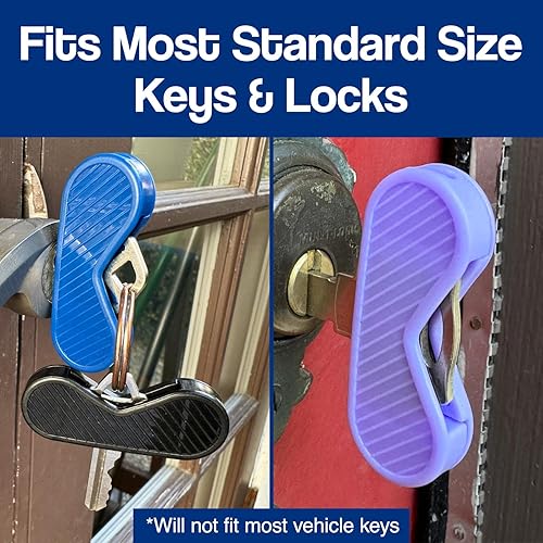 Miniatura 3 de KeyGrip - Llave Turners para discapacitados, mayor fuerza y apalancamiento para personas mayores y ancianos, perfectos para Parkinson, artritis, EM,