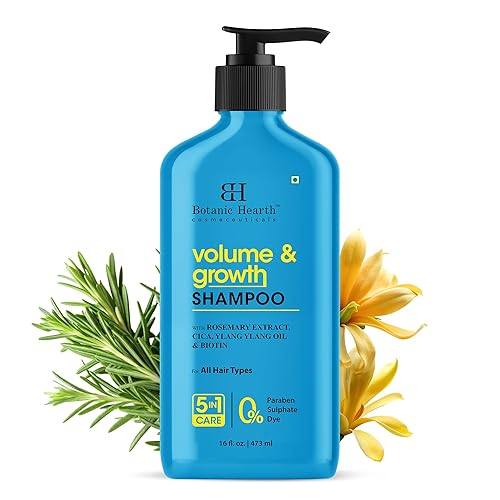 Miniatura 9 de Botanic Hearth Juego de Champú y Acondicionador de Romero y Menta, Fórmula Espesante, Promueve el Crecimiento del Cabello y la Salud del Cuero