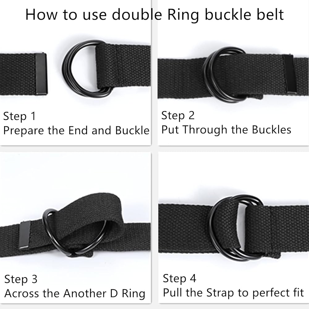 【新品】W double nylon belt ovy Amazon.com: YunYunStrap Belts for men women, Nylon Military