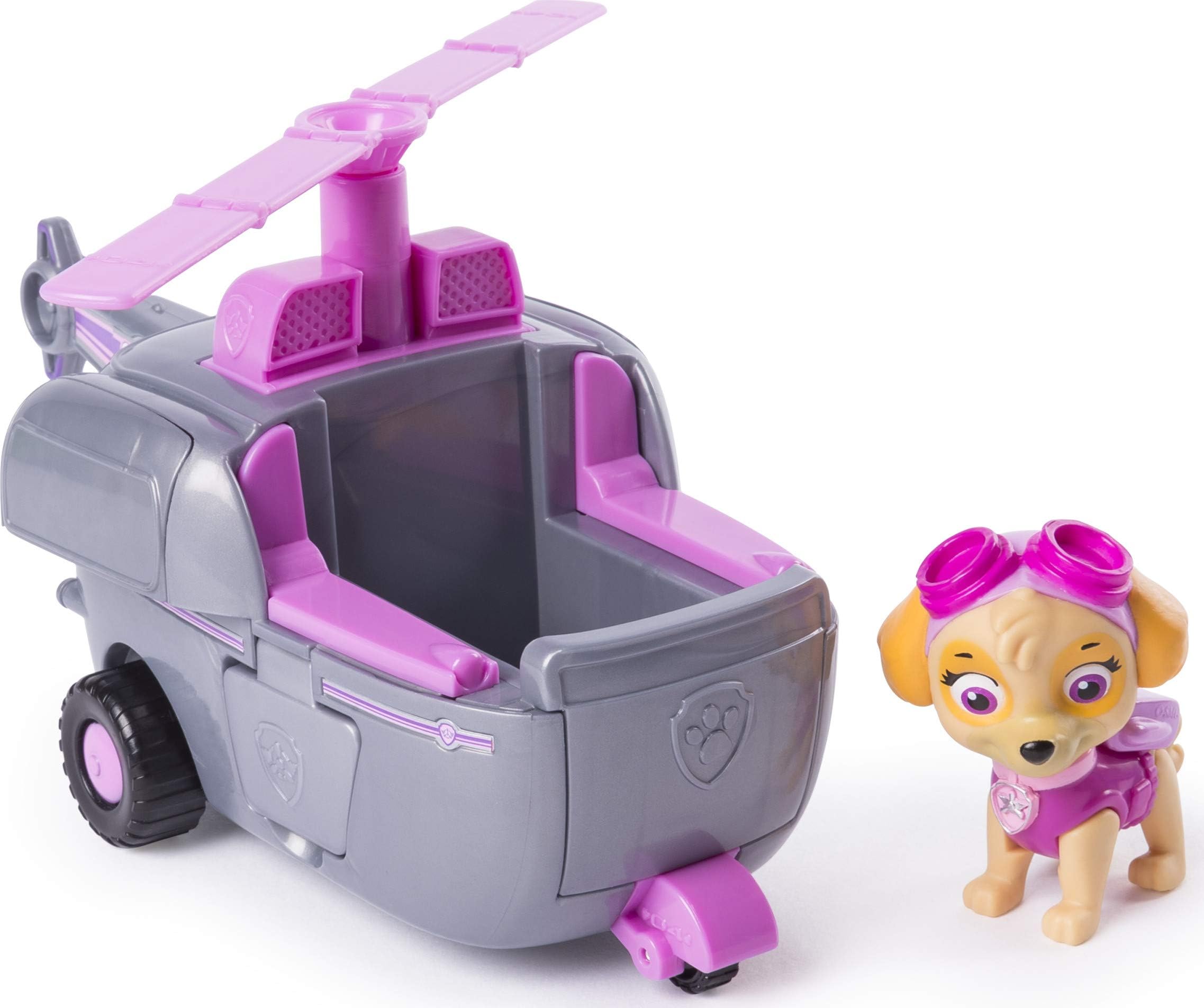 Paw Patrol Skye s Transforming Helicopter with Flip-open Turbines, for Ages 3 and Up