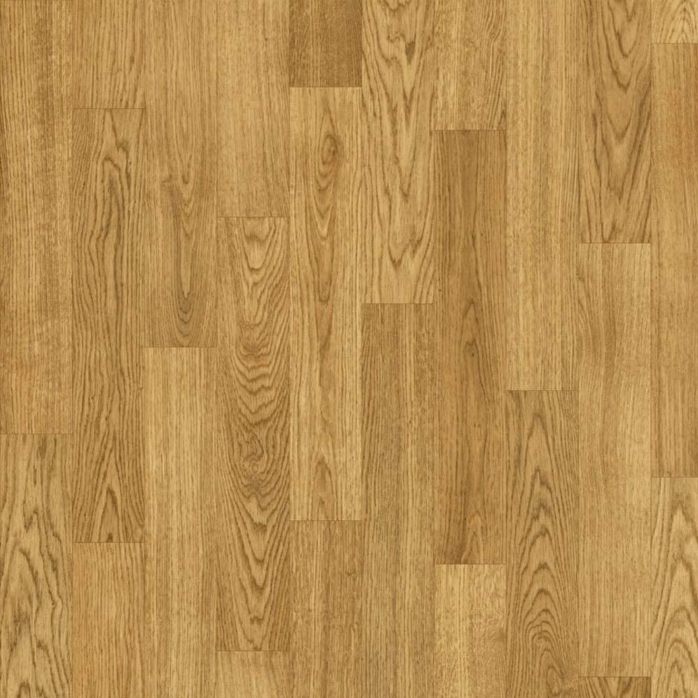 Classic Oak Anti Slip Wood Effect Vinyl Flooring Lino (3m x 3m)