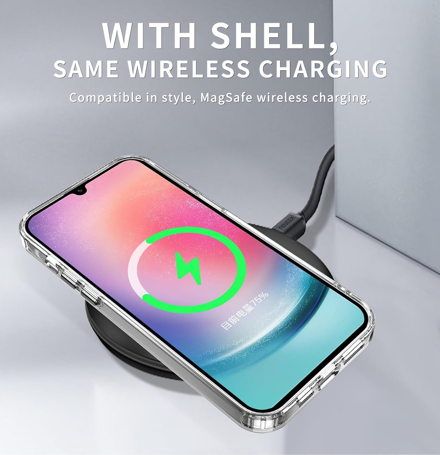 for Samsung Galaxy A16 Case [Buffertech 6.7ft Military-Grade Drop Protection] [Anti Peel Off Tech] Clear TPU Bumper 5G Phone Case Cover Design (Blooming Flowers) - Image 5