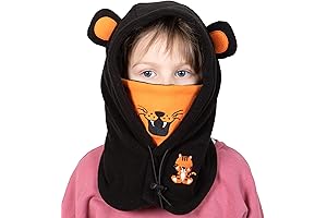 Tiger Face Mask Kids - Ninja Kids Balaclava & Ski Mask for Kids