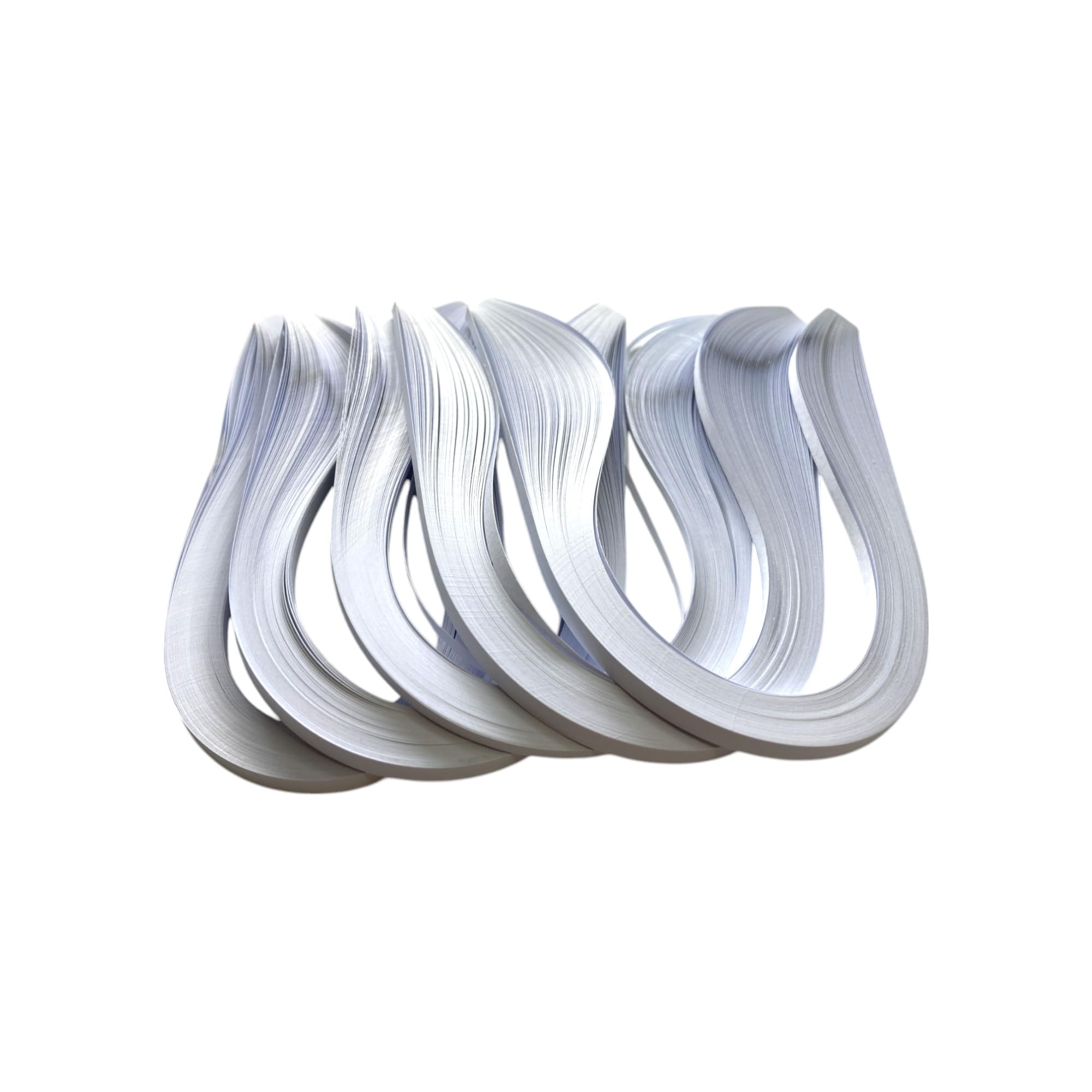 Quilling Paper Strips 3MM White, Red, Orange, Black Color | Single Color | for Earings Jewellery Making for Kids and Adults | Origami Paper (White)-image-9