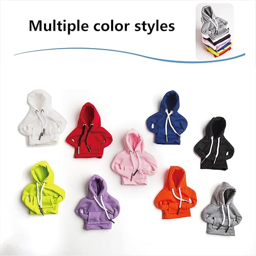 Miniatura 2 de ECDREAM Sudadera con capucha para palanca de cambios de automóvil, 2 unidades, sudadera divertida con capucha para cambio de marchas, accesorios