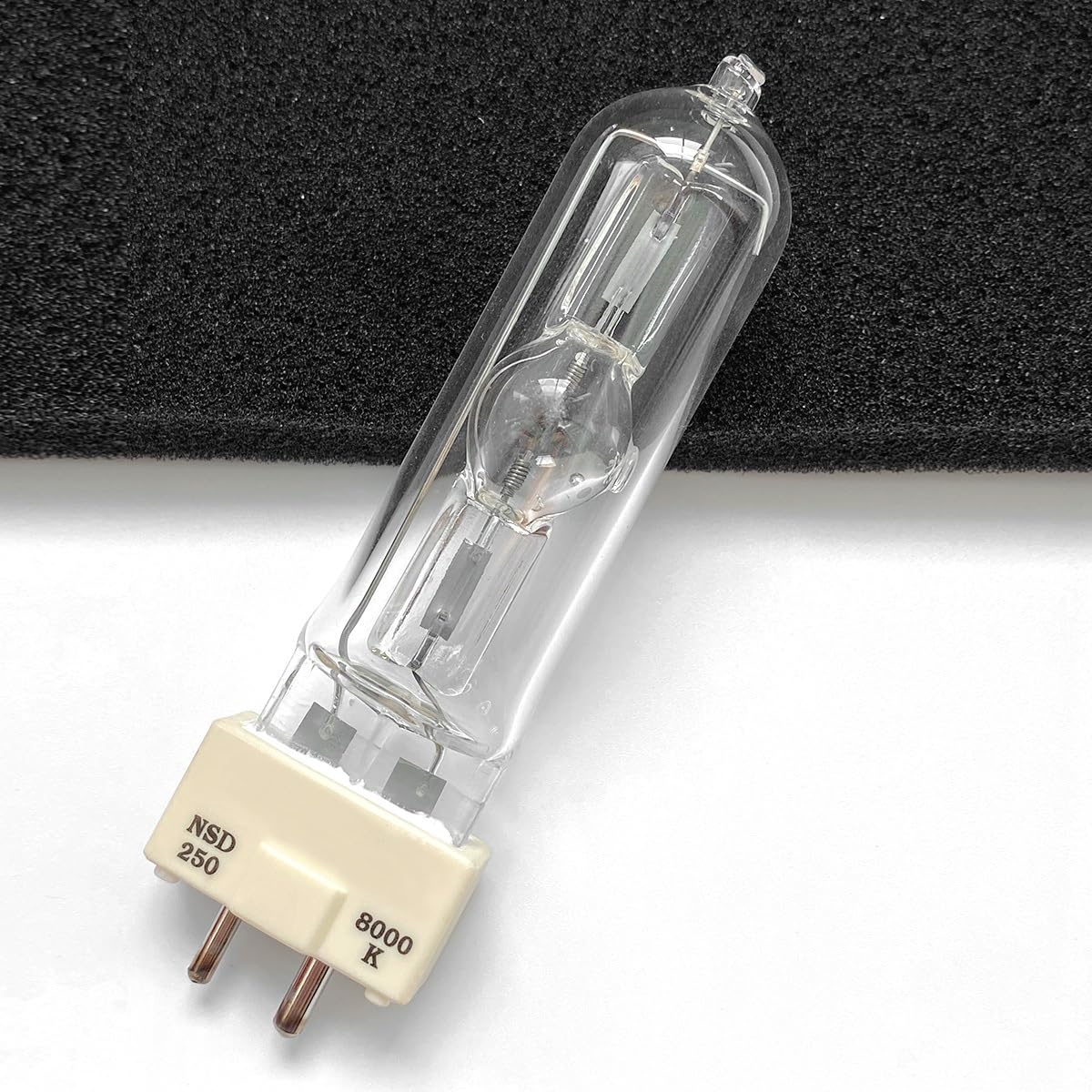 1 lámpara de iluminación de escenario MSD 250/2 NSD MSD250W Watts 90V MSR Bombilla 8000K Lámpara de haluro metálico Bombilla de cuarzo for retroiluminación de discoteca