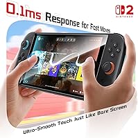 Vista 5 de SMARTDEVIL 2-Pack for Nintendo Switch 2 oled Screen Protector (2025 Model, 7.9 inch), 9H Tempered Glass, HD Clear, Easy Installation, Anti-Scratch