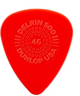 Dunlop Delrin 500 Prime Grip .46mm Guitar Picks (450P.46)