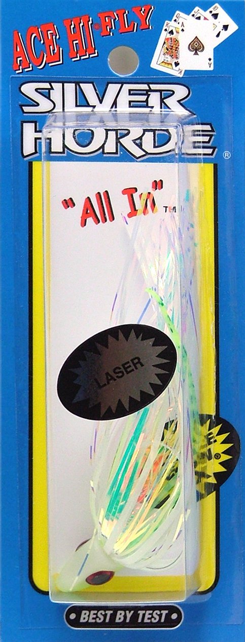 Silver Horde 1670000140 Ace Hi Fly 1/PK Chartreuse Spatter Back