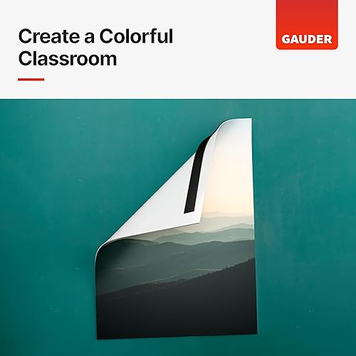 Miniatura 7 de GAUDER Cinta magnética fuerte autoadhesiva (20 pies de largo x 0.6 pulgadas de ancho)  Tiras magnéticas con respaldo adhesivo  Rollo magnético