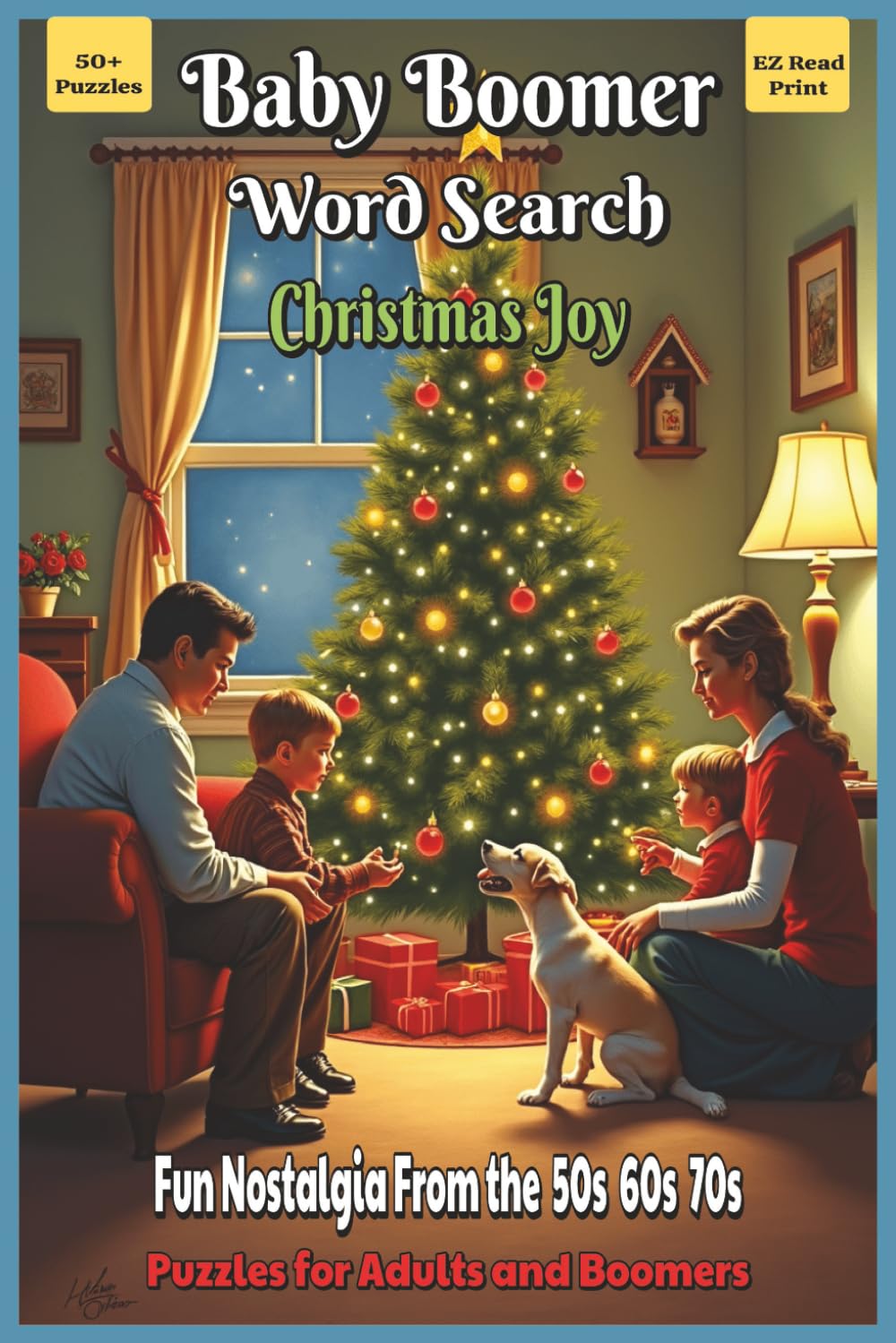 Baby Boomer Word Search Christmas Joy: Word Searches With Easy to Read Print About Nostalgia, Memories, Fun, and More | 6x9 inches, 110 pages | 50+ ... Gift for Vacations, Holidays, and Free Times