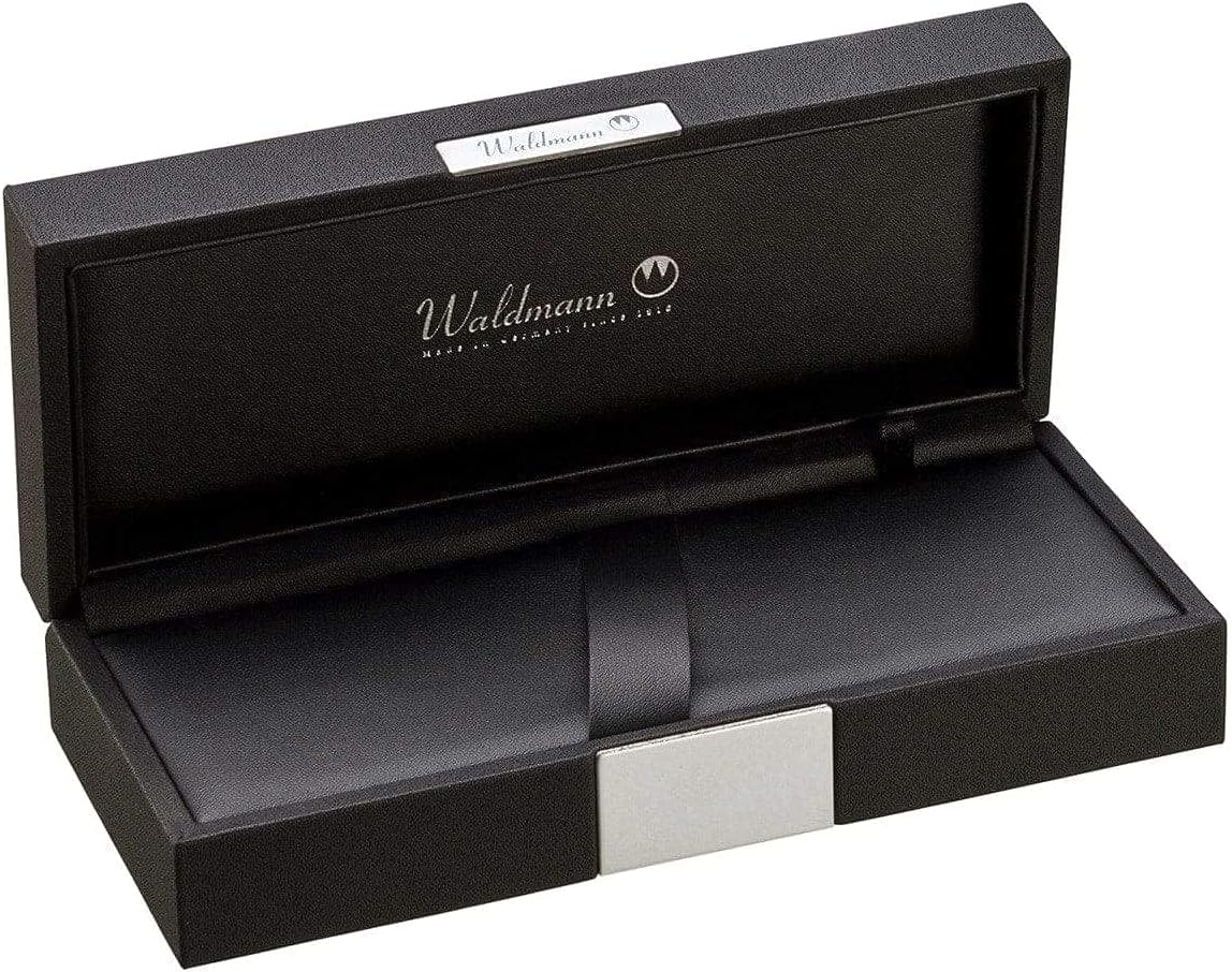 Waldmann Tango Ballpoint Pen Sterling Silver Lines Pattern