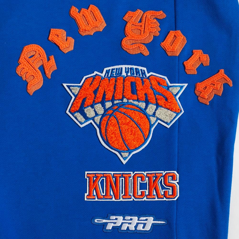 Pro Standard NBA Mens Mens NBA Old English Brushed Back French Terry Sweatpant