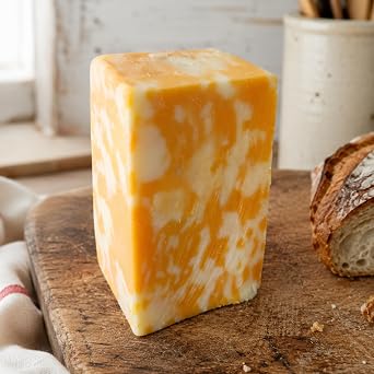Colby Jack Cheese 8.8 oz 250 g, American Made Semi-Hard | Monterey Jack Perfect for Cheese, Sandwiches and Grilling, Colby Jack Cheese USA Semi-Hard Perfect for Sandwiches & Grilling 250 g, DELICEMED