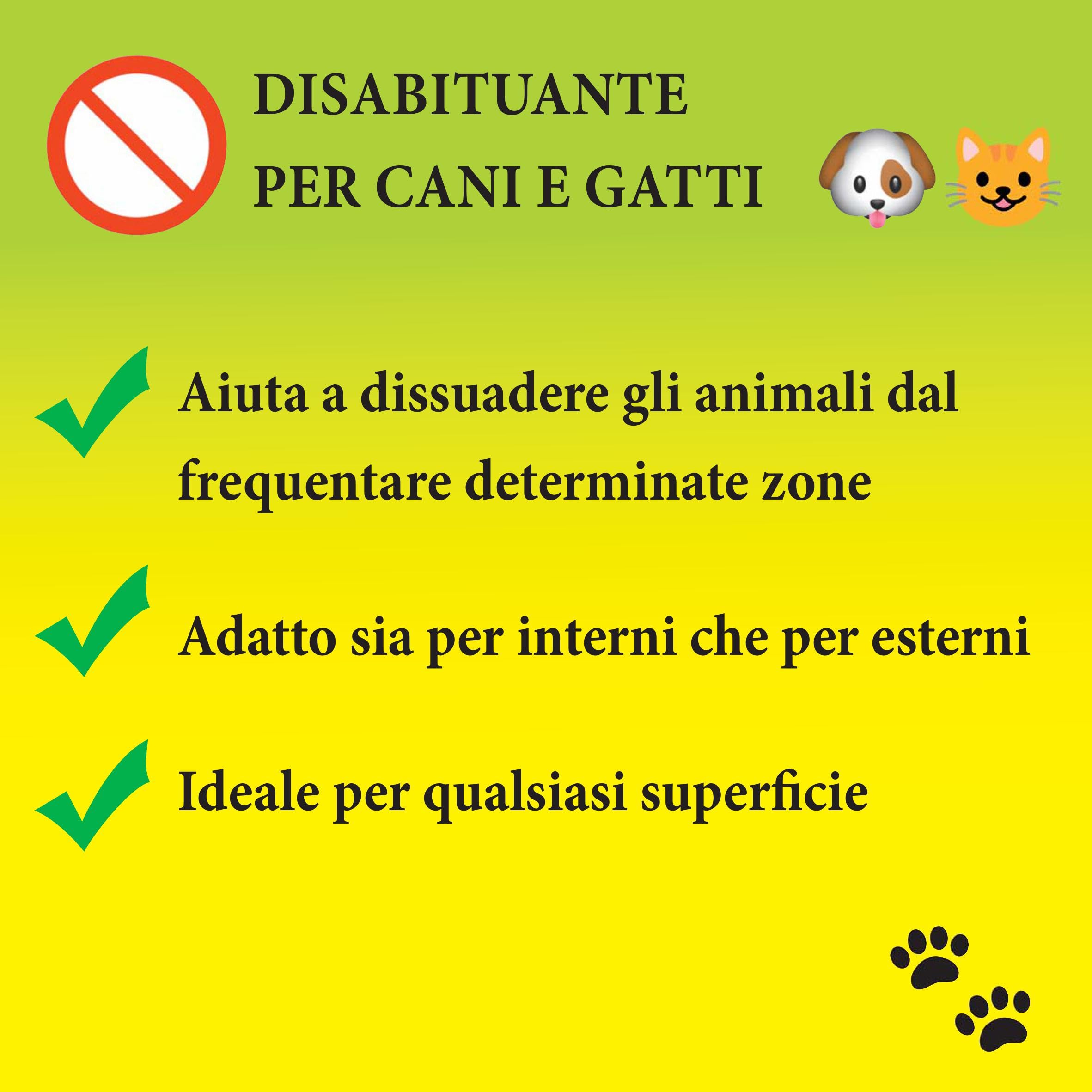 Niving Disabituante per cani e gatti 500 ml spray citronella