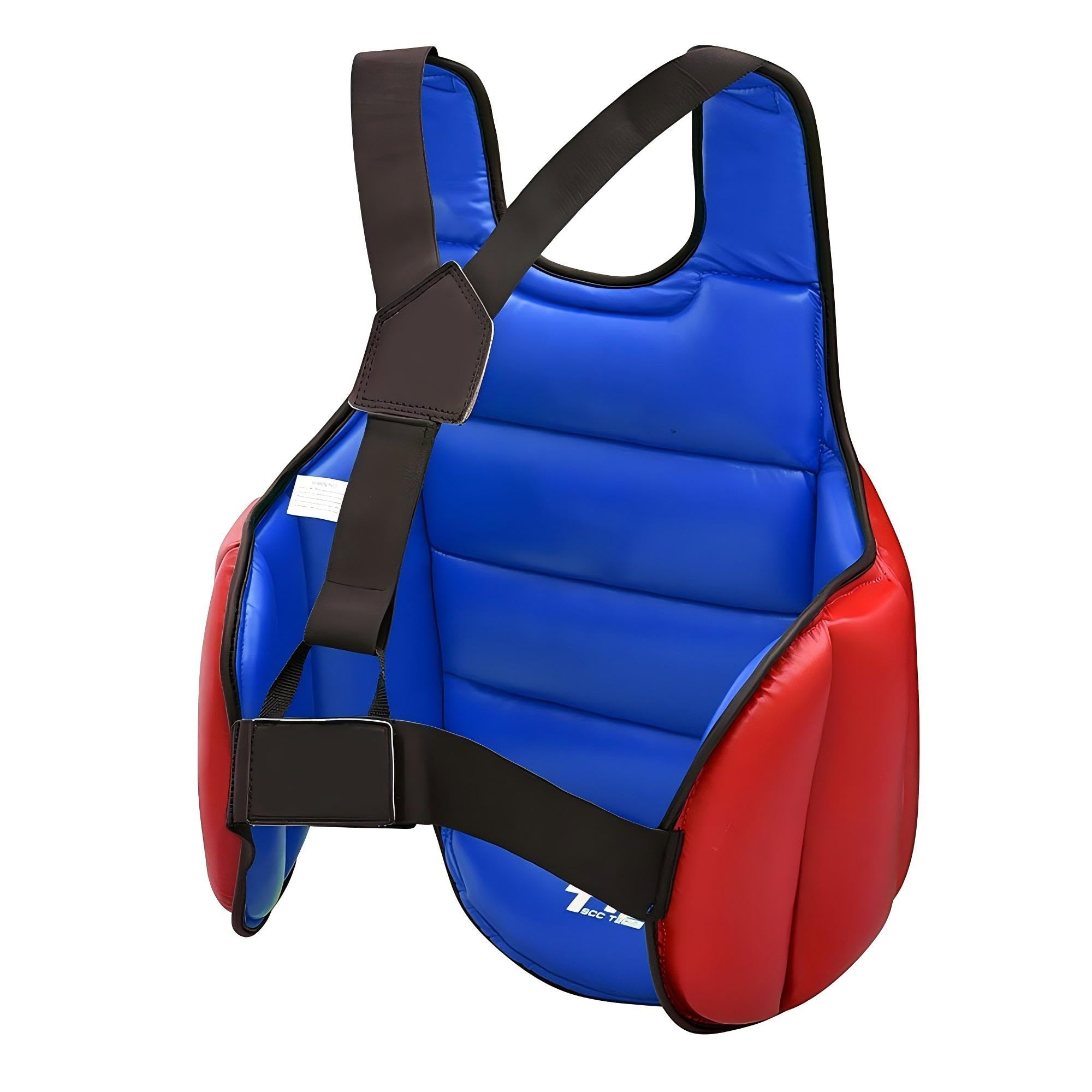 Plastron de Boxe Protection MMA Taekwondo Karaté Réversible Chest Protector Garde Armour Enfants Gilet Sparring Martiaux