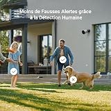 EZVIZ 4MP BC1C avec Panneau Solaire C Caméra Surveillance WiFi Extérieure sans Fil, Autonomie de 270j, Détection de Personne, Vision Nocturne en Couleur, Audio Bidirectionnel, 32Go eMMC Mémoire, IP66 - 5