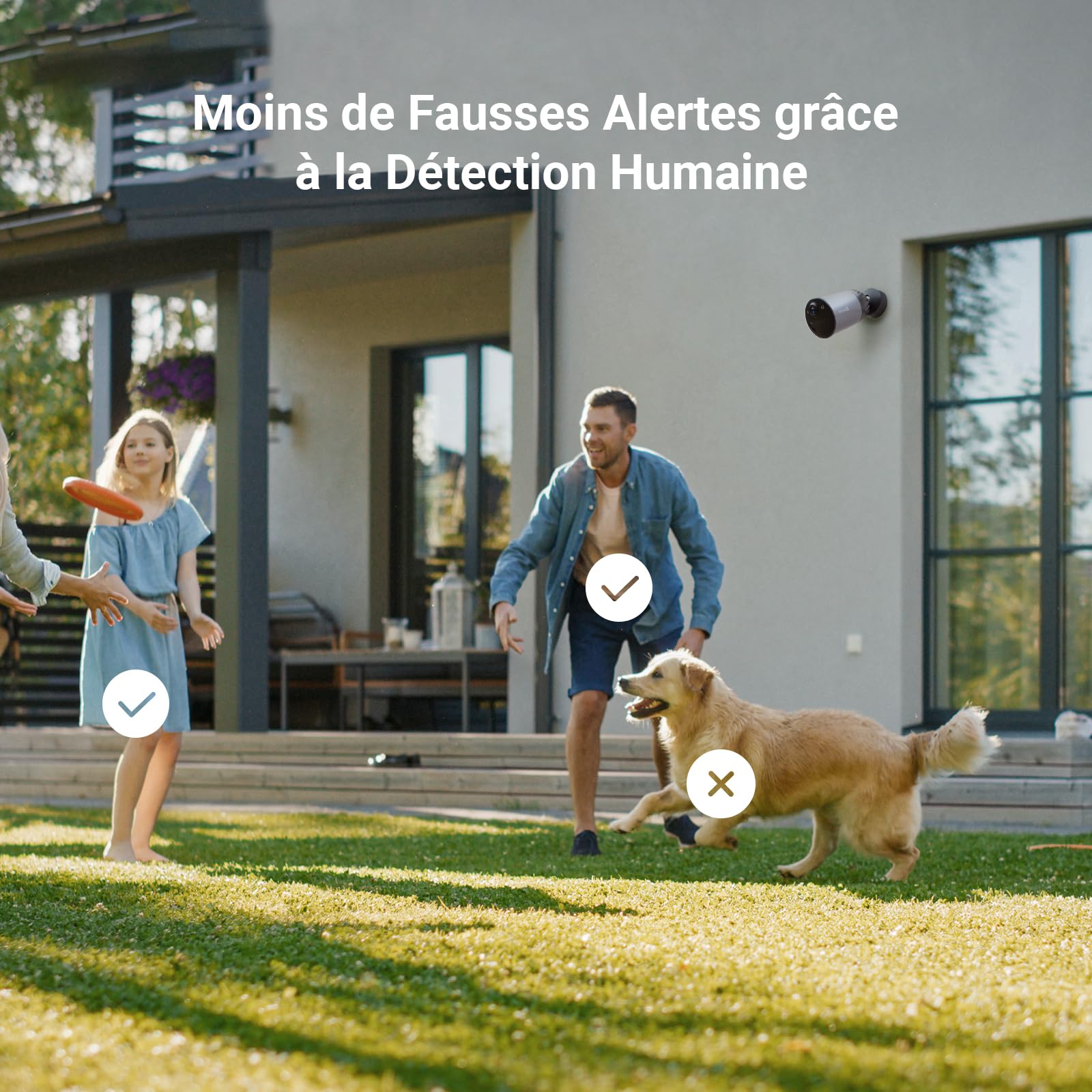 EZVIZ BC1C 4MP Caméra Surveillance WiFi Extérieure sans Fil, Autonomie de 270j, Batterie Rechargeable 10400mAh, Détection de Personne, Vision Nocturne en Couleur, Audio Bidirectionnel, 32Go eMMC, IP66