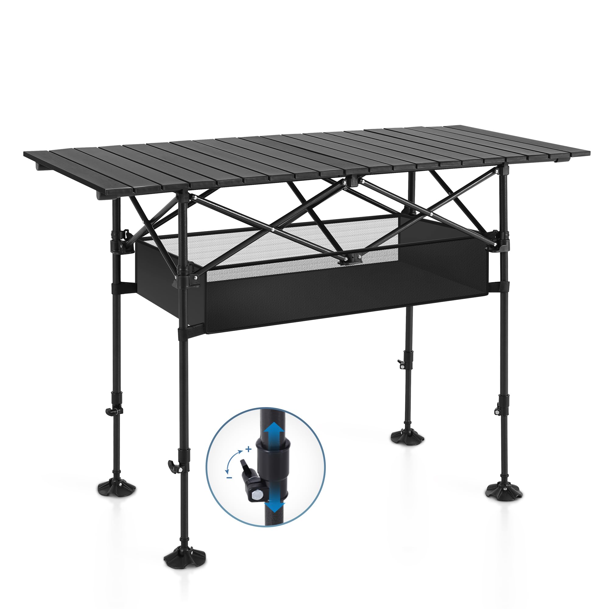 HIGH POINT SPORTS Campingtisch Klappbar Aluminium Campingtisch Faltbar
