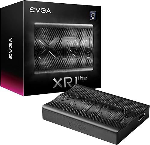 Miniatura 2 de EVGA Tarjeta de captura XR1 lite, certificada para OBS, USB 3.0, 4K Pass Through, PC, PS5, PS4, Xbox Series X y S, Xbox One, Nintendo Switch,