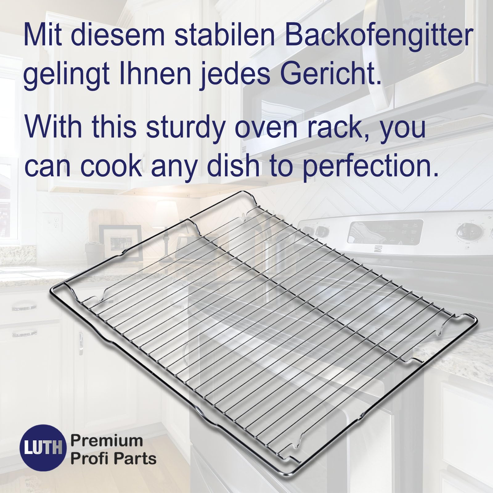 DL-pro Backblech 465x375x30 emailliert für Bosch Siemens Balay Constructa Neff