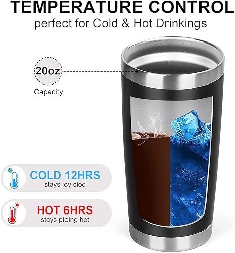 Miniatura 4 de Regalo motivacional de graduación 2025 para él y ella, vaso de acero inoxidable de 20 onzas para automóvil, taza insultada, regalos inspiradores