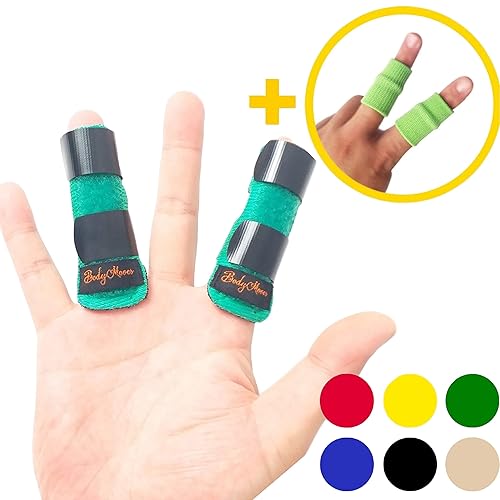 Miniatura 10 de BodyMoves - Férulas para dedos fracturados o para la rehabilitación posquirúrgicas y protectores para aliviar síntomas de artritis y dedos en