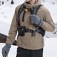 Vista 2 de Funda multiusos para cinturón de teléfono, funda doble para teléfono con clip para cinturón, soporte táctico para teléfono celular para hombres