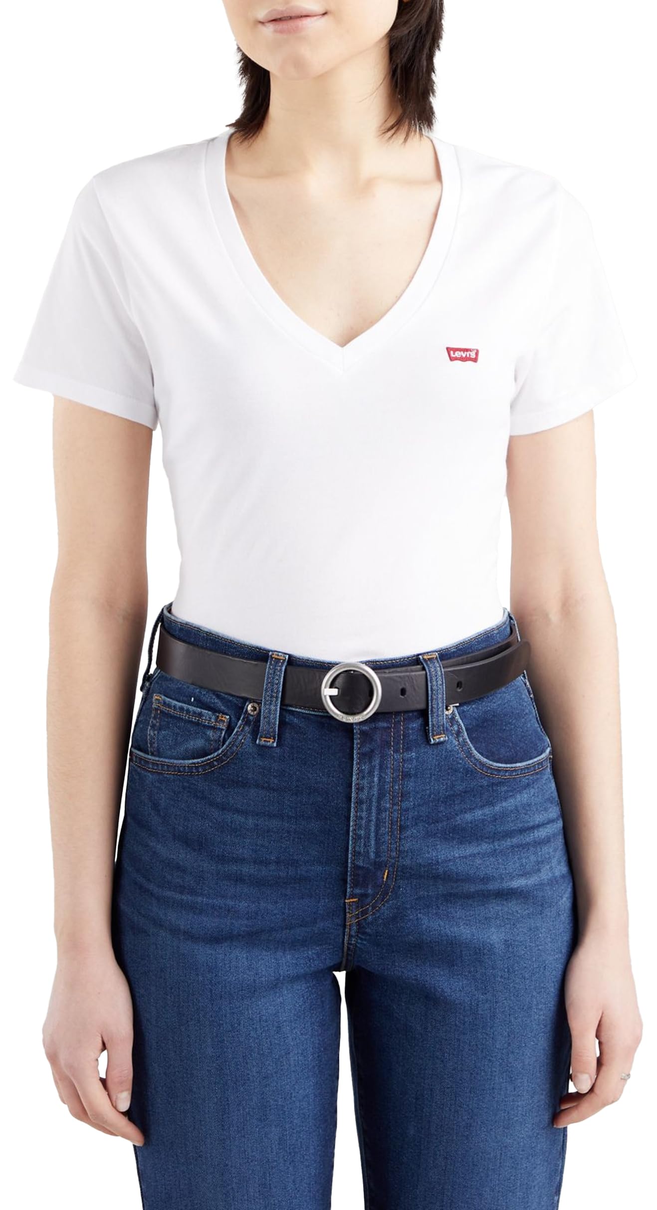 Levi's 2-Pack V-Neck Tee Camiseta Mujer