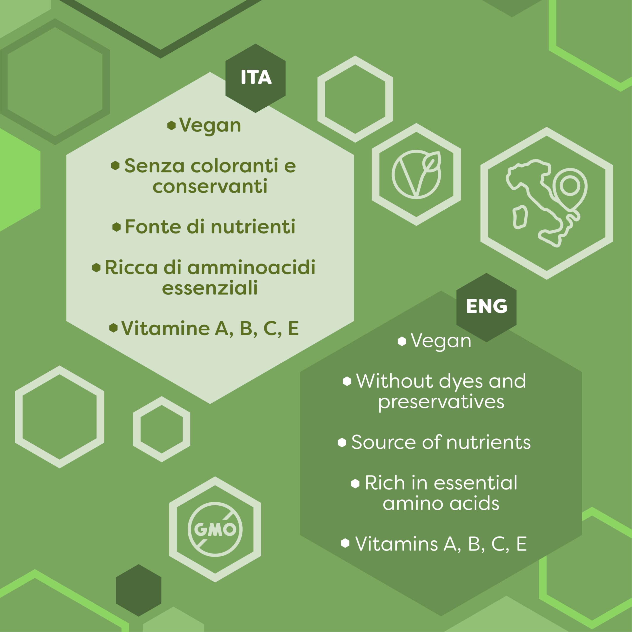 ERBOTECH, 800 organicznych tabletek chlorelli, czyste kapsułki chlorelli w opakowaniu 200 g, bogate w żelazo, kwasy omega 3 i witaminę B12, bezglutenowe, odpowiednie dla wegetarian i wegan