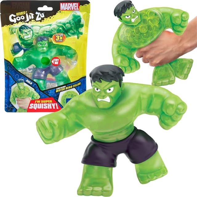 Heroes of Goo Jit Zu 41055 Superheroes-Hulk, Multicolor