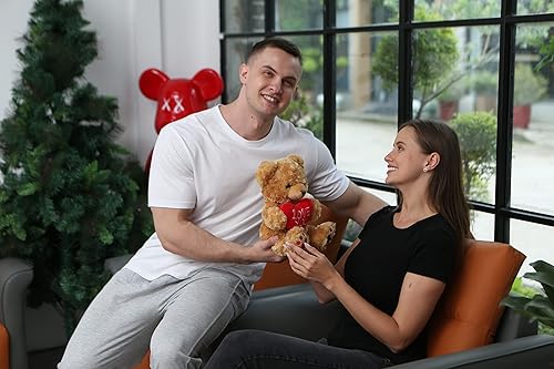 Miniatura 8 de Zillywood Juguete parlante de peluche para el día de San Valentín animal de peluche repite lo que dices Gran regalo divertido y divertido que repite