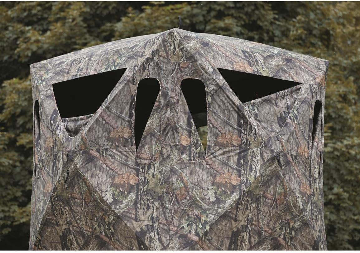 Guide Gear 6' Quad Pod Hunting Tower Blind, 2-3 Man Stand Elevated, Hunting Gear Equipment Accessories, 6x6'