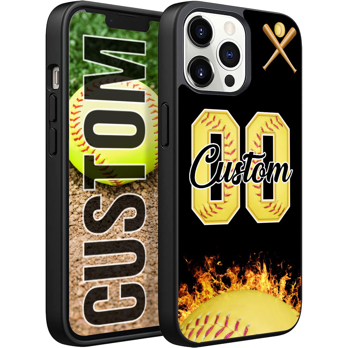 Amazon.com: Personalized Phone Case Custom Softball Phone Cases for iPhone 17/16/15/14/13/12/11 Pro Max for Samsung S26/S25/S24/S23/S22/S21/S20 FE/Plus/A17/A16/A15/A14/A54/Moto G Power/Pixel 9 PRO : Cell Phones & Accessories Amazon.com: Personalized Phone Case Custom Softball Phone Cases for iPhone 17/16/15/14/13/12/11 Pro Max for Samsung S26/S25/S24/S23/S22/S21/S20 FE/Plus/A17/A16/A15/A14/A54/Moto G Power/Pixel 9 PRO : Cell Phones & Accessories