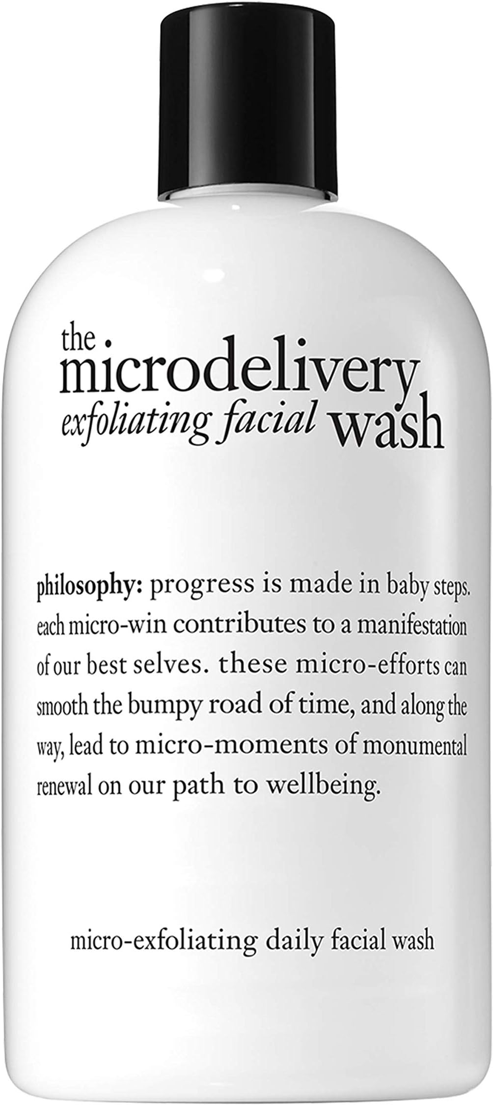 philosophy microdelivery resurfacing solution - with 4% ahas, cica, vitamin C, niacinamide & hyaluronic acid - liquid exfoliant - instantly resurfaces & replenishes without stripping skin