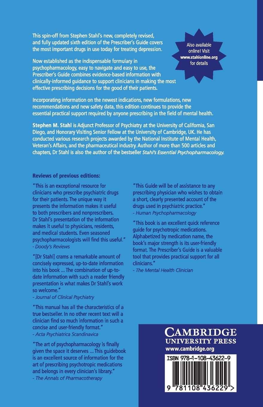 Prescriber's Guide: Antidepressants: Stahl's Essential Psychopharmacology