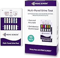 Vista 13 de Prime Screen Tarjeta de prueba de drogas de orina de 12 paneles (AMP, bar, BZO, COC, mAMP, MDMA, MOP/OPI 300, MTD, OXY, PCP, TCA, THC) - WDOA-7125